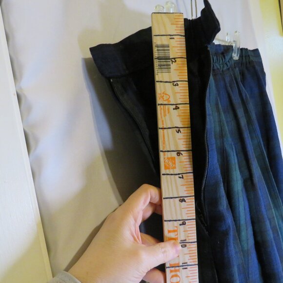 Westbound II Vintage Plaid Pleated Skirt Size 20W - Picture 7 of 11